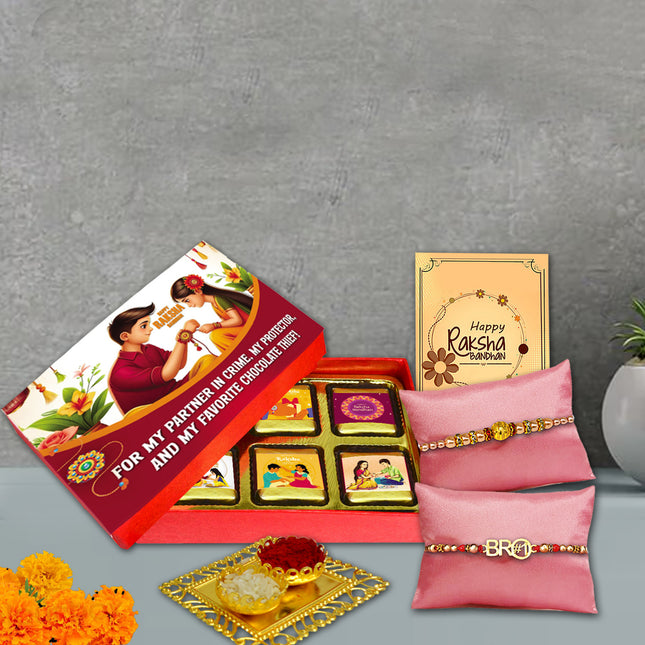 Special Rakhi For Brother – Rakhi Combo For Brother, Raksha Bandhan Bhai Gift, Best Rakhi Pack Brother
