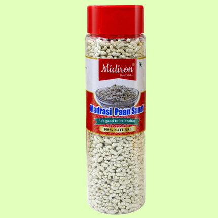 Midiron Sweet Madrasi Paan Saunf, Fennel Seeds with sugar coated - Midiron