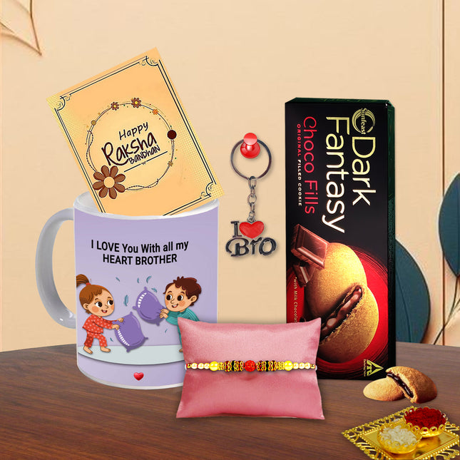 Rakhi Gift For Brother – Rakhi Gift Hampers For Brother, Rakhi Combo For Brother, Rakhi For Brother Online