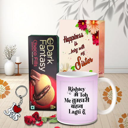 Sister Surprise to Celebrate Raksha Bandhan - Raksha Bandhan gift for sister, Gift for sister Rakhi, Rakhi combo for sister