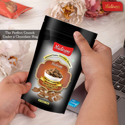 Return Gift Edible Favors
Healthy Chocolate Snack for Kids
Almonds Coated with Milk Chocolate
Premium Chocolate Nut Treat