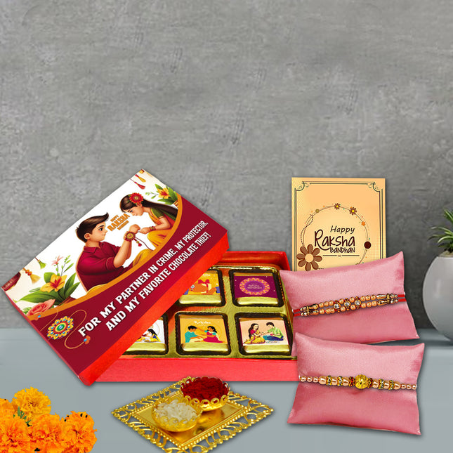 Rakhi For Bhaiya – Raksha Bandhan Gift For Bhaiya, Rakhi Surprise Brother, Rakhi Set For Bhaiya