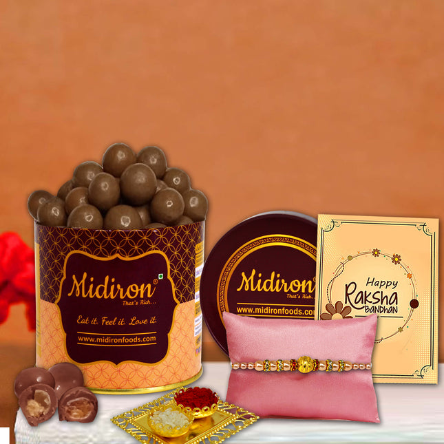 Rakhi For Brother Gift - Rakhi Hampers For Brother, Rakhi Gift Pack For Brother