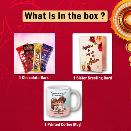 Rakhi Gift for Sister in Law
Rakhi Gift for Brother Under 500
Rakhi Gift for Sister Under 1000
Rakhi Gifts for Cousin Sister
Rakhi Gifts for Sister Under 500