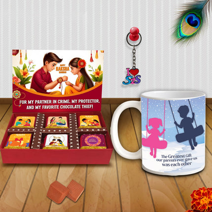 Raksha Bandhan Hamper Set for Sister – Raksha Bandhan Gift Hampers For, Sisters Raksha Bandhan Hamper For Sister