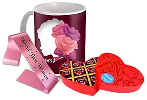 Women’s Day Gift Set
Chocolate and Mug Surprise
Empowering Gift for Her

