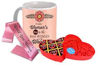 Women’s Day Gift Set
Chocolate and Mug Combo
Elegant Women’s Day Sash