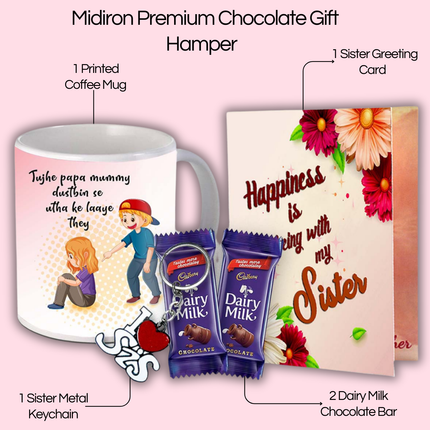 Gift for Sister on Raksha Bandhan
Personalized Rakhi mug for sister
Mug gift for Sister's Birthday
Birthday Gift For Sister
