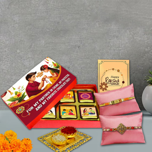 Unique Rakhi Gifts For Brother – Rakhi Combo For Brother, Rakhi Gift Hampers For Brother
