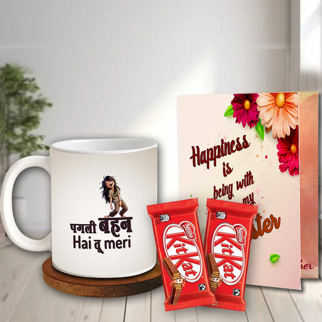 Rakhi Gift for Sister from Brother – Perfect Surprise for Birthday, Bhai Dooj or Any Festival to Show You Care