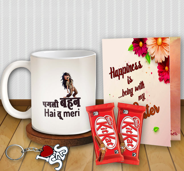 Unique Gift for Sister from Brother – Return Gift Option for Rakhi – Best Bhai Dooj Birthday Surprise