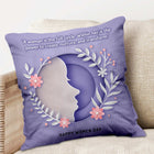 Elegant home cushion
Comforting Women’s Day present
Empowering gift for women