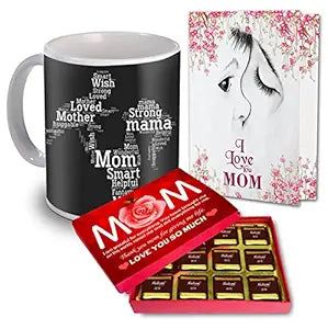 Mother’s Day Gift Set
Thoughtful Gifts for Mom
Heartfelt Greeting Card for Mother’s Day
Premium Chocolates for Mom