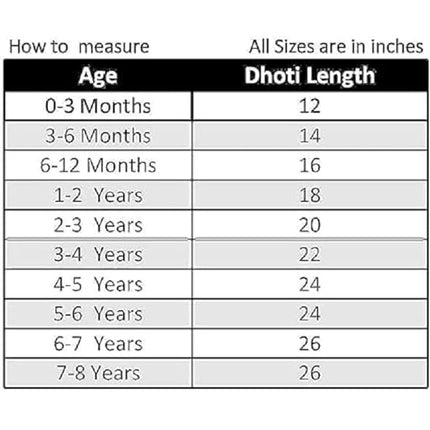 Baby Krishna Dress for Janmashtami - Kids Kurta Dhoti Costume Set for Boys, Traditional Krishna Outfit for Fancy Dress & Festival