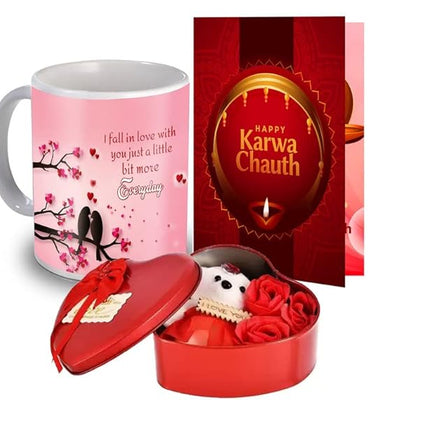Karwa Chauth Love Box – A Heartfelt Gift of Sweetness, Warmth, and Devotion