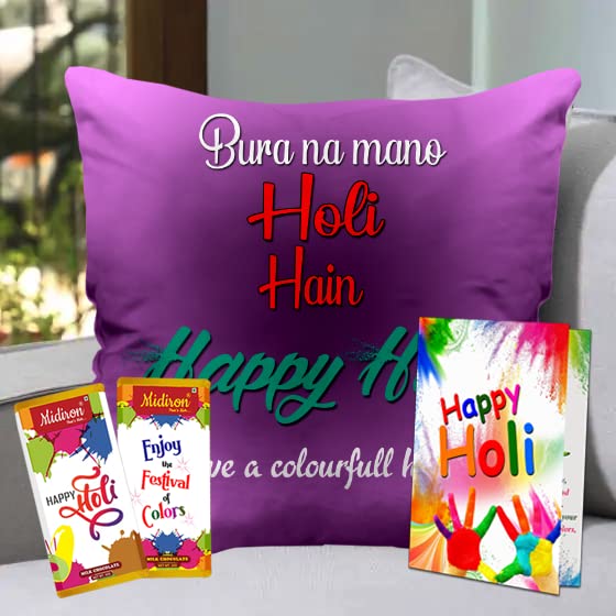 Holi Hamper Gift Box, Holi Gift Box, Festival Gift Box - Premium Gift Hamper
