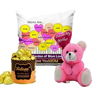Mother’s Day gift combo online
Best gifts for mom on Mother’s Day
Mother’s Day chocolate and cushion combo
Thoughtful gifts for Mother’s Day