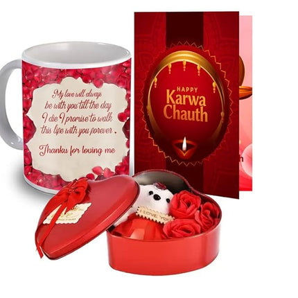 Karwa Chauth Love Box – A Heartfelt Gift of Sweetness, Warmth, and Devotion