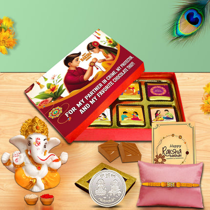 Rakhi For Brother Online – Rakhi Gift Hampers For Brother, Best Rakhi For Brother, Rakhi Gift Combo For Brother