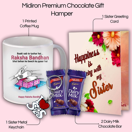 Gift for Sister – Ceramic Mug with Beautiful Print, Coffee Mug for Daily Use
