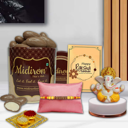 Raksha Bandhan Gift For Brother - Rakhi Gift Pack For Brother, Rakhi Hampers For Brother, Unique Rakhi Gifts For Brother
