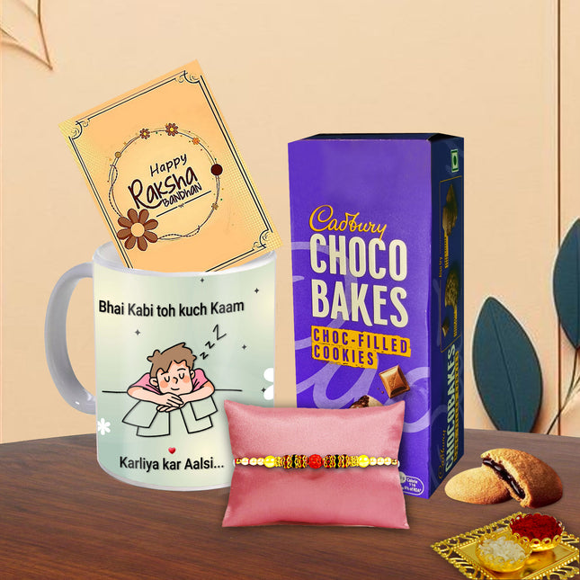 Raksha Bandhan Delight For Brother – Best Rakhi Gift Brother, Rakhi For Brother Combo, Rakhi Gift Pack For Brother
