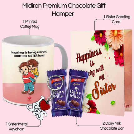 Gift for Sister – Beautifully Printed Coffee Mug from Brother