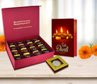 Luxury Handmade Chocolate Gift Hamper for Diwali – Deepawali Gift Combo with Handmade Chocolate