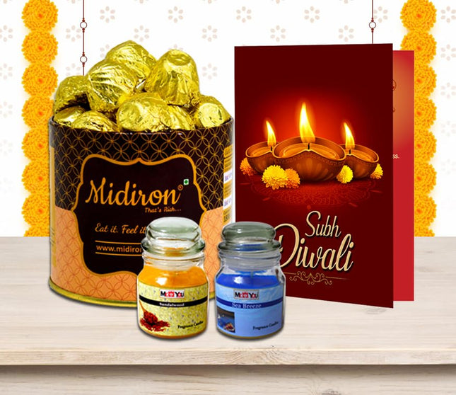 Diwali Chocolate Gift Hamper- Luxury Diwali Hampers, Sweet Festival Treats, Best Diwali Gift Ideas for Family and Friends