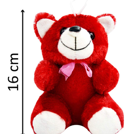 Midiron Valentines Gift Hamper for Girlfriend/Boyfriend | Rose Day, Chocolate Day, Hug Day Gift | Romantic Gift | Valentine's Week Day Gift-Chocolate Bars, Love Card & Red Teddy - Midiron