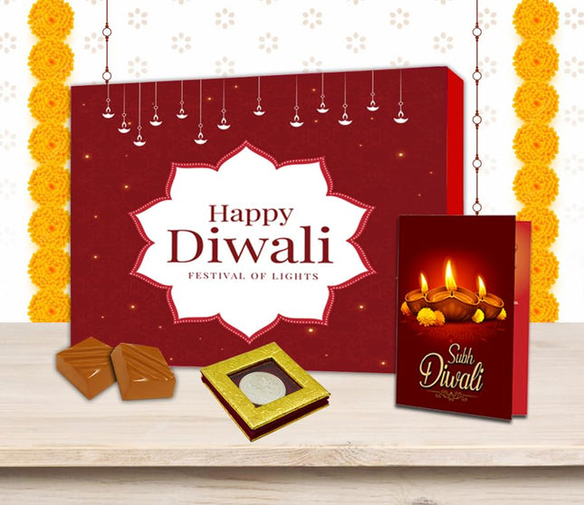 Diwali Chocolate Gift Boxes - Luxury Diwali Hampers, Special Festival Sweets, Perfect Diwali Gifts for Loved Ones