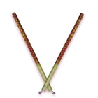 Authentic Cloth-Wrapped Dandiya Sticks for Garba - Garwa Festival Dandiya Stick for Navratri