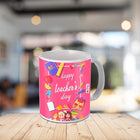 Teacher Day Coffee Mug - From Students, Stylish Gift for Mentor, Heartfelt Classroom Appreciation Idea