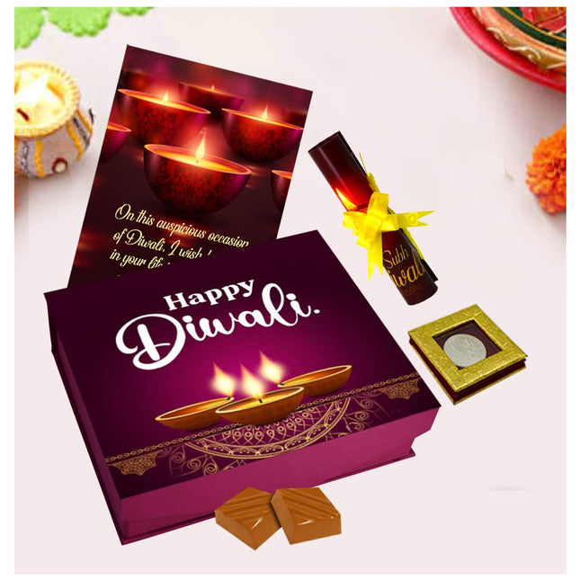 Diwali Chocolate Gift Boxes - Assorted Festival Sweets, Premium Chocolates for Family and Friends, Order Online Today