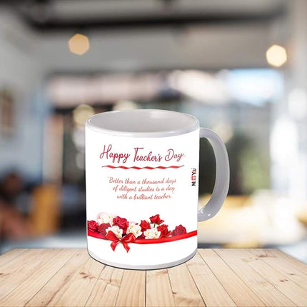 Coffee Mug for Favourite Teacher - From Students, Creative Teacher Day Present, School Celebration Idea