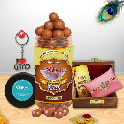 Rakhi Hamper For Brother - Raksha Bandhan Rakhi For Brother, Gift Hamper For Brother