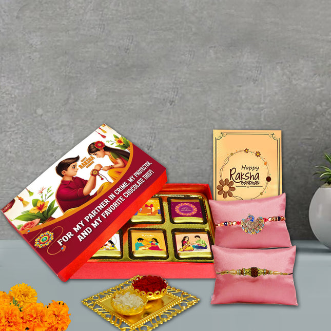 Rakhi For Brother Gift – Best Bro Rakhi, Rakhi For Brother Online, Rakhi Gift Combo For Brother