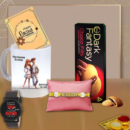 Raksha Bandhan Gift For Brother – Rakhi Hamper For Brother, Rakhi Surprise For Brother, Rakhi Gift Pack For Brother