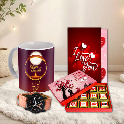 Karwa Chauth Gift Ideas for Wife - Karwa Chauth Couple Gift, Karwa Chauth Love Expression