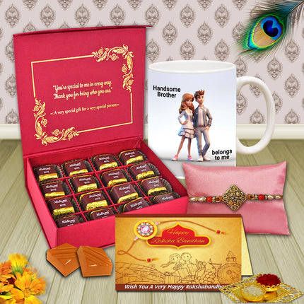 Rakhi Celebration Kit For Brother's - Rakhi for brother, Rakhi Gift for bhaiya, Rakhi for kid brother
