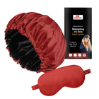 Sleep Cap & Eye Mask Combo – Soft, Stylish, and Hair-Friendly for Better Sleep