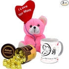 Luxury chocolates for mom
Cozy teddy bear gift for Mother’s Day
