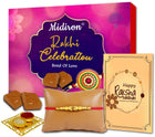 Rakshabandhan Gift Set for Brother, Bhai – Designer Rakhi Combo with Roli Chawal Pack