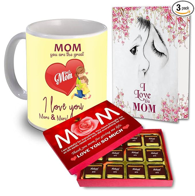 Mother’s Day Gift Set
Coffee Mug for Mom
Mother’s Day Greeting Card