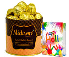 Premium Chocolate Gifts Hamper - Handmade Chocolate Bars - Holi Chocolates with Holi Greeting Card | Holi Gifts for Family & Relatives
