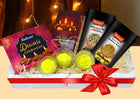 Diwali Gift Healthy Combo - Healthy Diwali Hamper with Black Pouch (Antioxidant 100g), Spicy Sunflower Seeds