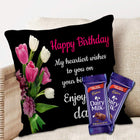 Birthday Gifts - Printed Cushion Gift for Sister, Brother, Wife, Husband, Friend, Mother, Father