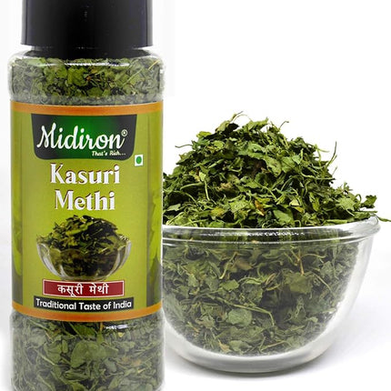 Natural Kasuri Methi – Dried Fenugreek Leaves for Indian Cooking – Ideal for Curries, Parathas, Dal Tadka & Seasoning