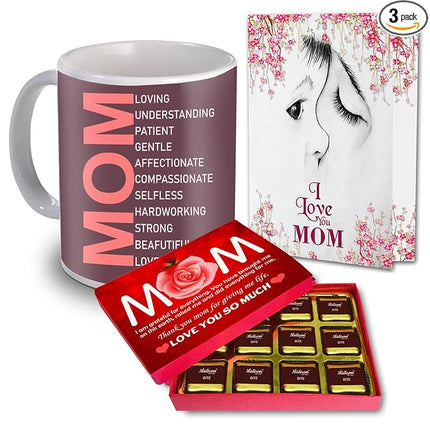 Mother’s Day Gift Set
Mug for Mom
Mother’s Day Greeting Card