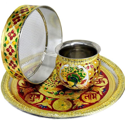 Karwa Chaurh Gifts for Homemaker
Karwa Chauth Classy Gifts
Karwa Chauth Creative Gift
Karwa Chauth Puja Thali
Karwa Chauth Puja Essentials
